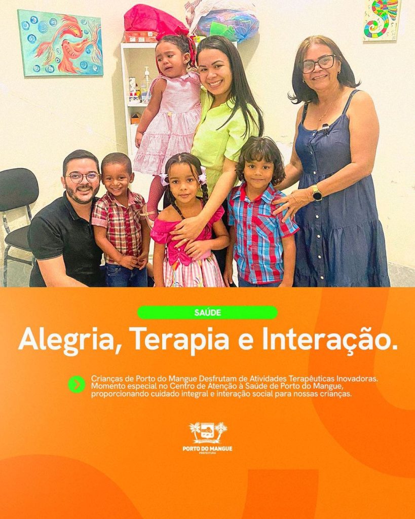 Prefeitura de Porto do Mangue realiza manhã de atividades terapêuticas no Centro de Atenção à Saúde.