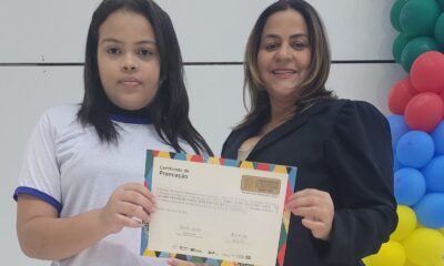 Aluna da Escola Municipal Vila Rio Grande do Norte recebe Medalha de Bronze na 18ª OBMEP