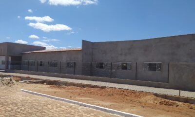 Nova unidade escolar em Serra do Mel entra em fase de conclusão